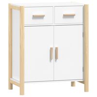 vidaXL Sideboard White 62x38x75 cm Engineered Wood