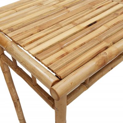 vidaXL Garden Dining Table 110x55x75 cm Bamboo