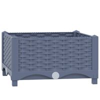 vidaXL Raised Bed 40x40x23 cm Polypropylene