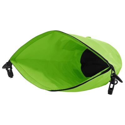 vidaXL Dry Bag Green 15 L PVC