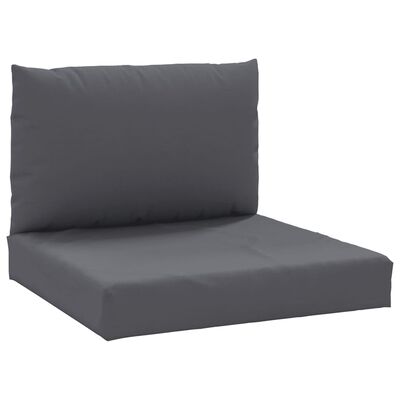 vidaXL Pallet Cushions 2 pcs Anthracite Oxford Fabric