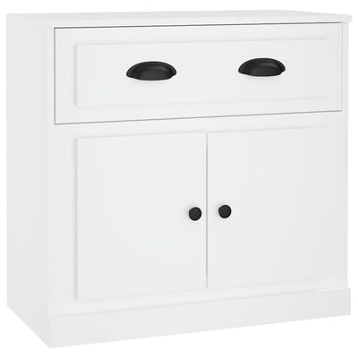 vidaXL Sideboard White 70x35.5x67.5 cm Engineered Wood