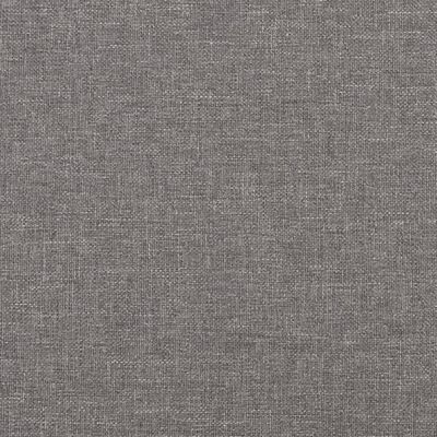 vidaXL 2-Seater Sofa Light Grey 120 cm Fabric