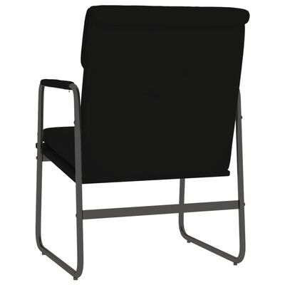 vidaXL Lounge Chair Black 55x64x80 cm Faux Leather