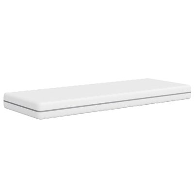 vidaXL Foam Mattress Medium Soft 90x190 cm Single Size