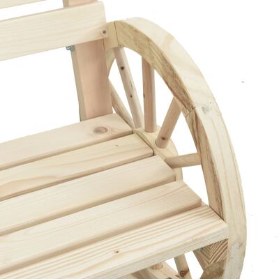 vidaXL Garden Chairs 2 pcs 58x58x78.5 cm Solid Wood Fir