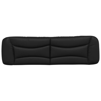 vidaXL Headboard Cushion Black 180 cm Faux Leather