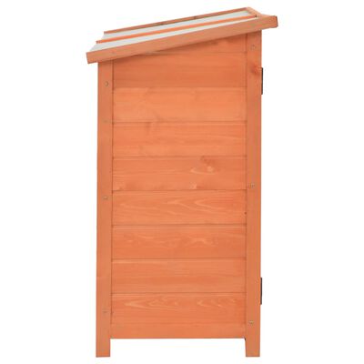 vidaXL Garden Storage Shed 128x42x91 cm Wood