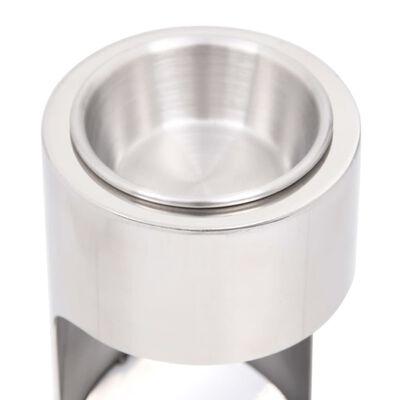 vidaXL Wall Mounted Ashtray Stainless Steel