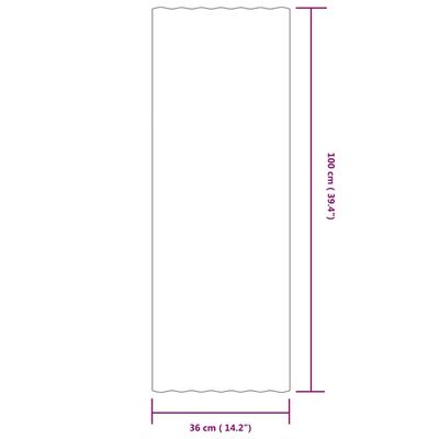 vidaXL Roof Panels 12 pcs Powder-coated Steel Grey 100x36 cm