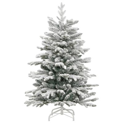 vidaXL Artificial Hinged Christmas Tree 150 LEDs & Ball Set 150 cm