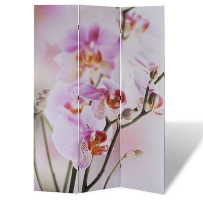 vidaXL Folding Room Divider 120x170 cm Flower