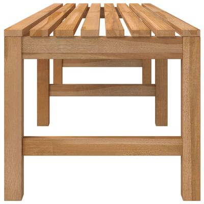 vidaXL Garden Bench 150 cm Solid Teak Wood