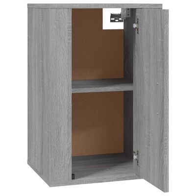 vidaXL Wall Mounted TV Cabinets 2 pcs Grey Sonoma 40x34.5x60 cm