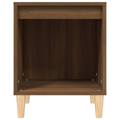 vidaXL Bedside Cabinets 2 pcs Brown Oak 40x35x50 cm