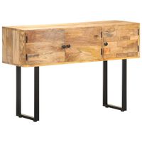 vidaXL Sideboard 116x35x75 cm Solid Mango Wood