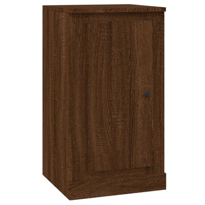 vidaXL Sideboards 2 pcs Brown Oak 37.5x35.5x67.5 cm Engineered Wood