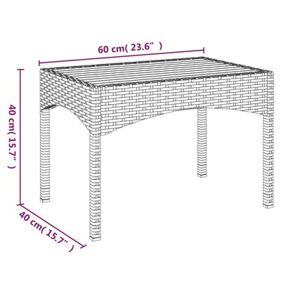 vidaXL 3 Piece Garden Lounge Set with Cushions Grey Poly Rattan