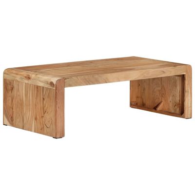 vidaXL Coffee Table 110x55x35 cm Solid Wood Acacia