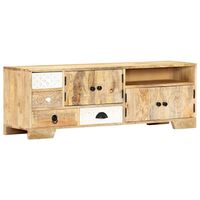 vidaXL TV Cabinet 120x30x40 cm Solid Mango Wood