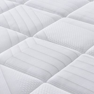 vidaXL Pocket Spring Mattress Medium Firm 90x190 cm Single Size