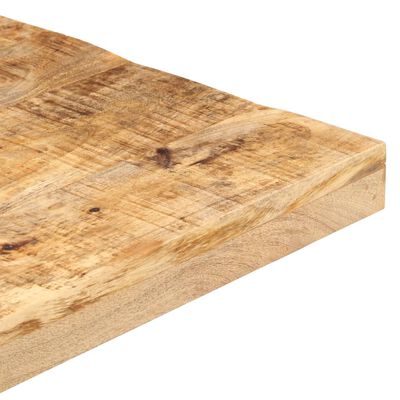 vidaXL Bar Table Square 50x50x110 cm Rough Mango Wood