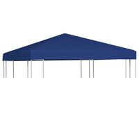 vidaXL Gazebo Top Cover 310 g/m² 3x3 m Blue