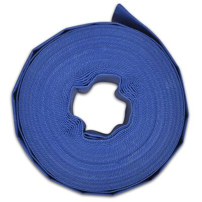 vidaXL Flat Hose 50 m 1.5" PVC