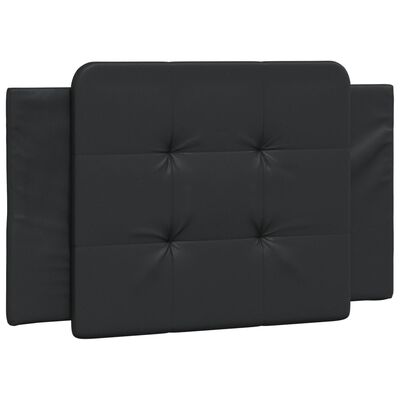 vidaXL Headboard Cushion Black 90 cm Faux Leather