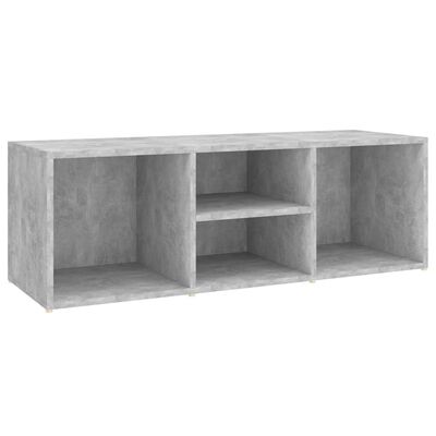 vidaXL Shoe Storage Bench Concrete Grey 105x35x35 cm Engineered Wood