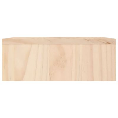 vidaXL Monitor Stand 100x27x10 cm Solid Wood Pine