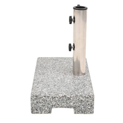 vidaXL Parasol Base Granite Rectangular 25 kg