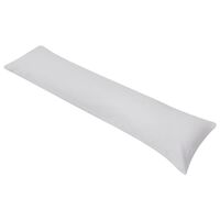 vidaXL Side Sleeper Body Pillow 40x145 cm Grey