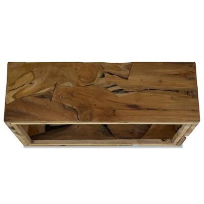 vidaXL Coffee Table 90x50x30 cm Genuine Teak Brown