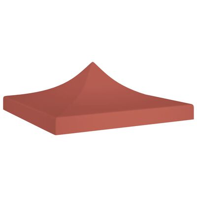 vidaXL Party Tent Roof 2x2 m Terracotta 270 g/m²