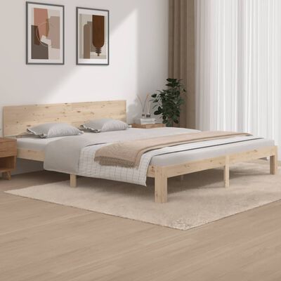 vidaXL Bed Frame without Mattress 180x200 cm Super King Size