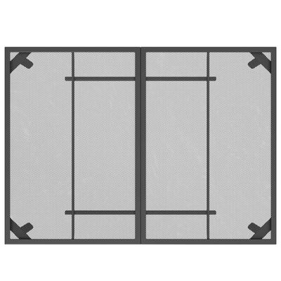 vidaXL Garden Table Anthracite 110x80x72 cm Steel Mesh