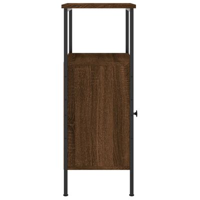 vidaXL Bedside Cabinets 2 pcs Brown Oak 41x31x80 cm Engineered Wood