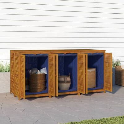 vidaXL Garden Storage Box 210x87x104 cm Solid Wood Acacia