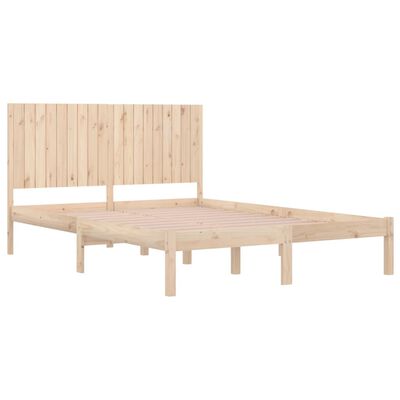 vidaXL Bed Frame without Mattress 180x200 cm Super King Solid Wood