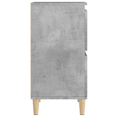 vidaXL Sideboards 3 pcs Concrete Grey 60x35x70 cm Engineered Wood