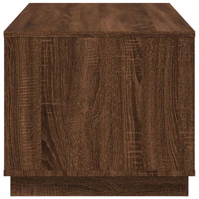 vidaXL Coffee Table Brown Oak 102x50x44 cm Engineered Wood