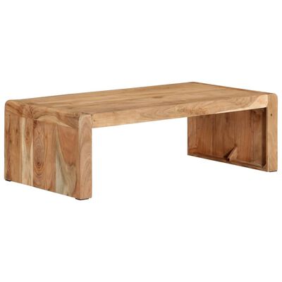 vidaXL Coffee Table 110x55x35 cm Solid Wood Acacia