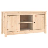 vidaXL TV Cabinet 103x36.5x52 cm Solid Wood Pine