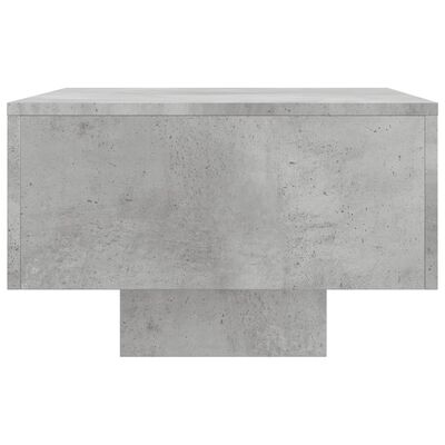 vidaXL Coffee Table Concrete Grey 100x49.5x31 cm Engineered Wood