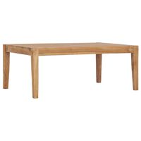 vidaXL Garden Table 90.5x55.5x30.5 cm Solid Teak Wood