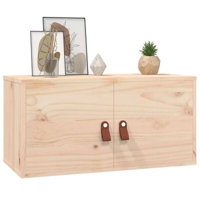 vidaXL Wall Cabinet 60x30x30 cm Solid Wood Pine