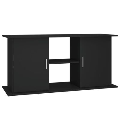 vidaXL Aquarium Stand Black 121x41x58 cm Engineered Wood