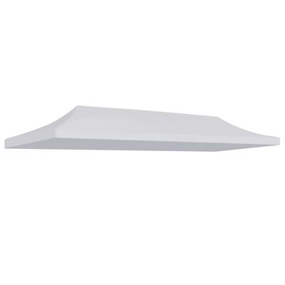 vidaXL Party Tent Roof 3x6 m White