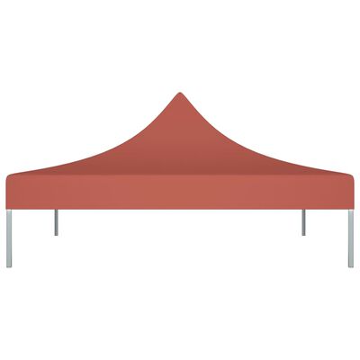 vidaXL Party Tent Roof 2x2 m Terracotta 270 g/m²